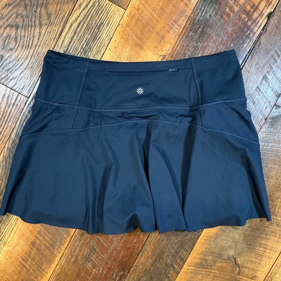 Athleta Black Skort Women’s Size Large Athletic Tennis Golf Running Skirt - Picture 10 of 16